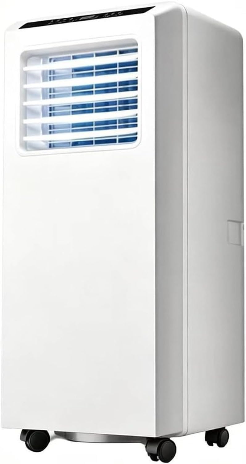 Aire Acondicionado Portátil 9000 BTU con Deshumidificador, 20 m² | Temporizador 24H, Mando a Distancia, 3 Velocidades, Sin Bandeja de Agua, Gas R290, Model B