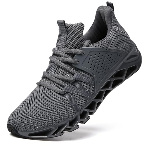 Image of FRSHANIAH Men Athletic Shoes Breathable Running Shoes Non-Slip Fashion Sneakers