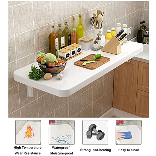 Table murale rabattable pour travailler sans encombrer la chambre - 7