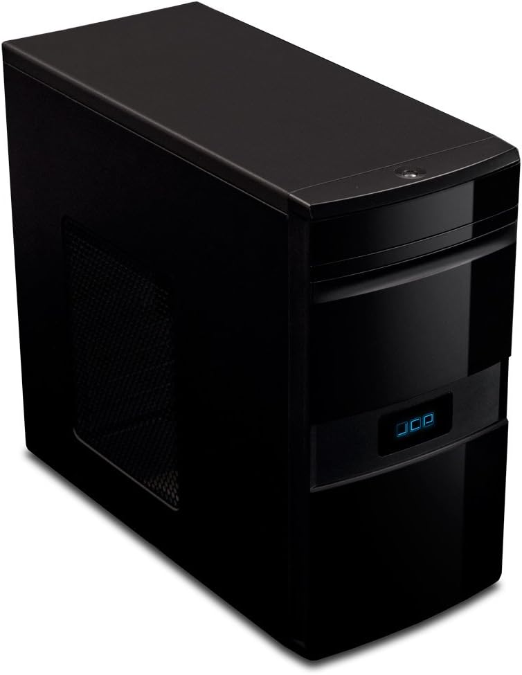 JCP TMA03 Mini Tower PC Gehäuse Micro ATX schwarz: Amazon.de: Computer ...