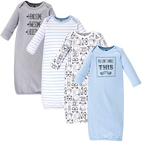 Image of Hudson Baby unisex-baby Cotton Gowns