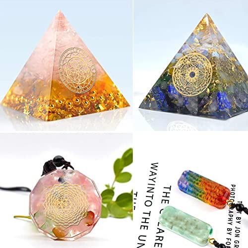 OLYCRAFT 9 adesivi in rame con geometria sacra