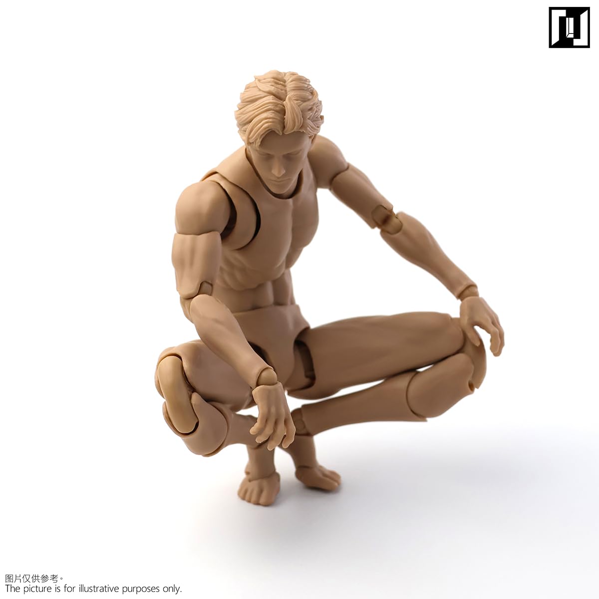 Amazon | HiPlay Mirrfig 1/12 男性 素体 細マッチョ体型 MF001 黄肌
