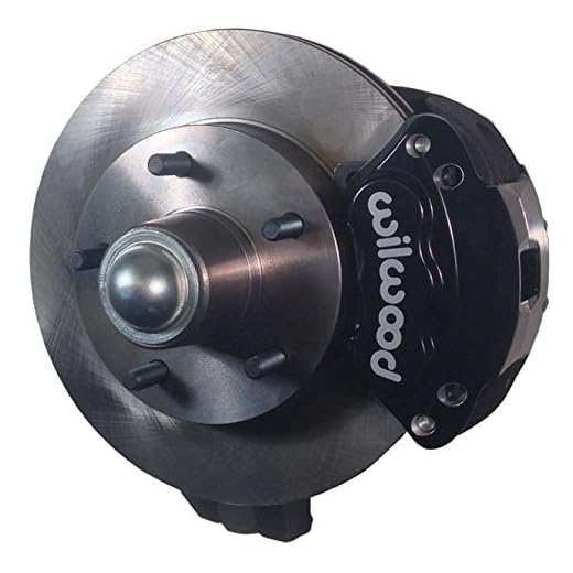 NEW SOUTHWEST SPEED DISC BRAKE KIT, FRONT, 2" DROP SPINDLES,ROTORS, BLACK WILWOOD CALIPERS, COMPATIBLE WITH 55-57 CHEVY, PERFORMANCE BRAKE KIT, PART# 205-2052