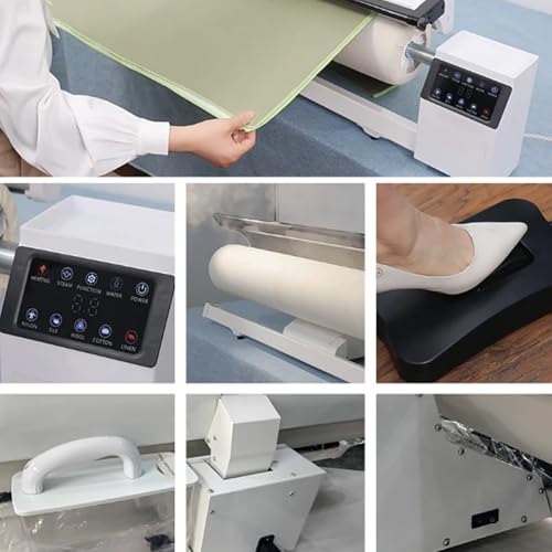 Presse à vapeur rotative commerciale avec vapeur continue et pédale pour l'entretien du linge et du linge d'hôtel
