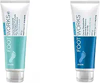 Creme de Hidratação Profunda para Pés Extrassecos com mateiga de Karité Footworks 80g + Hidratante Noturno Para Pés Footworks 80g
