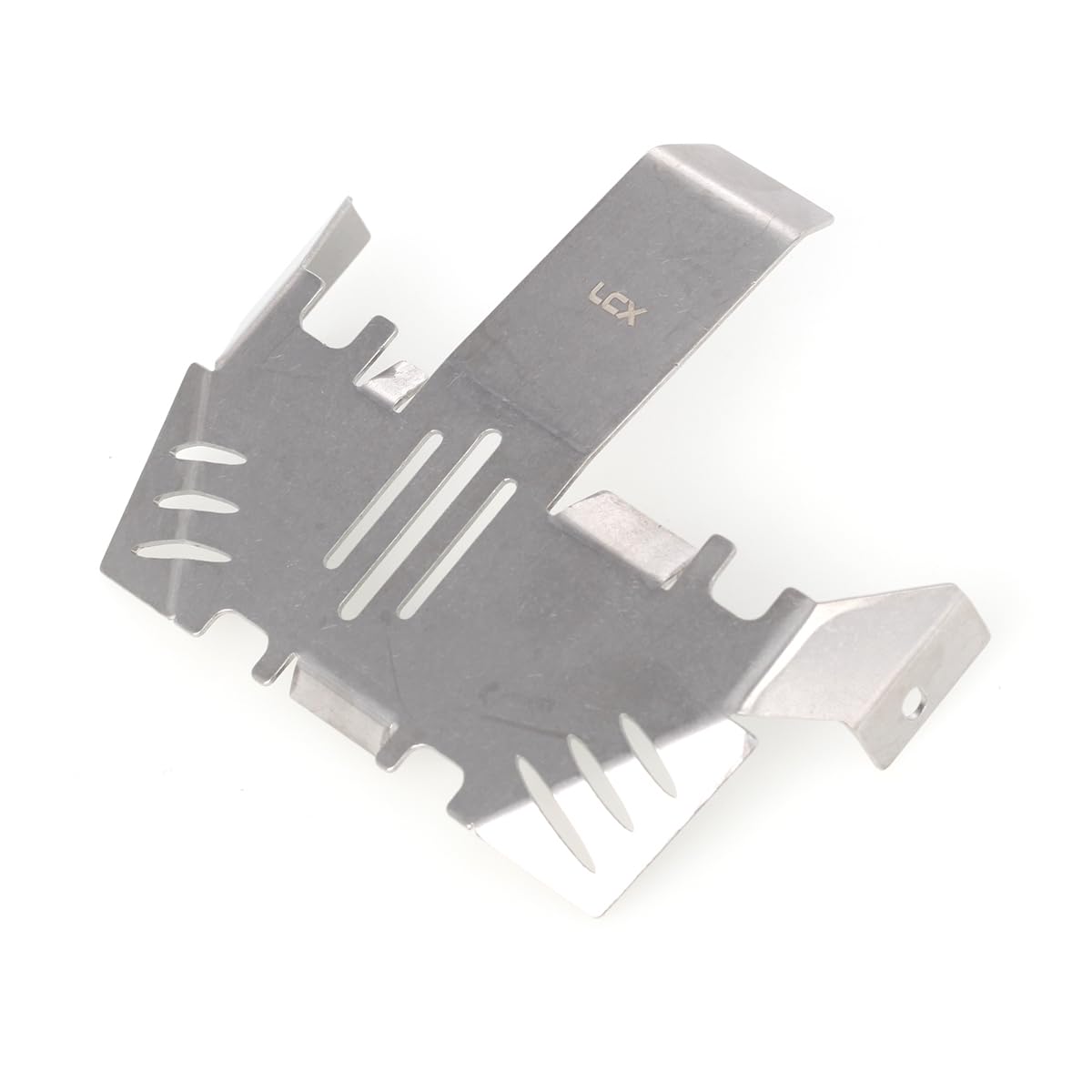 LCX Racing 1/10th RC Crawler Car Stainless Steel Center Skid Plate Guard Armor Skid Plate Protector for TRX4 2021 TRX6 - Image 3