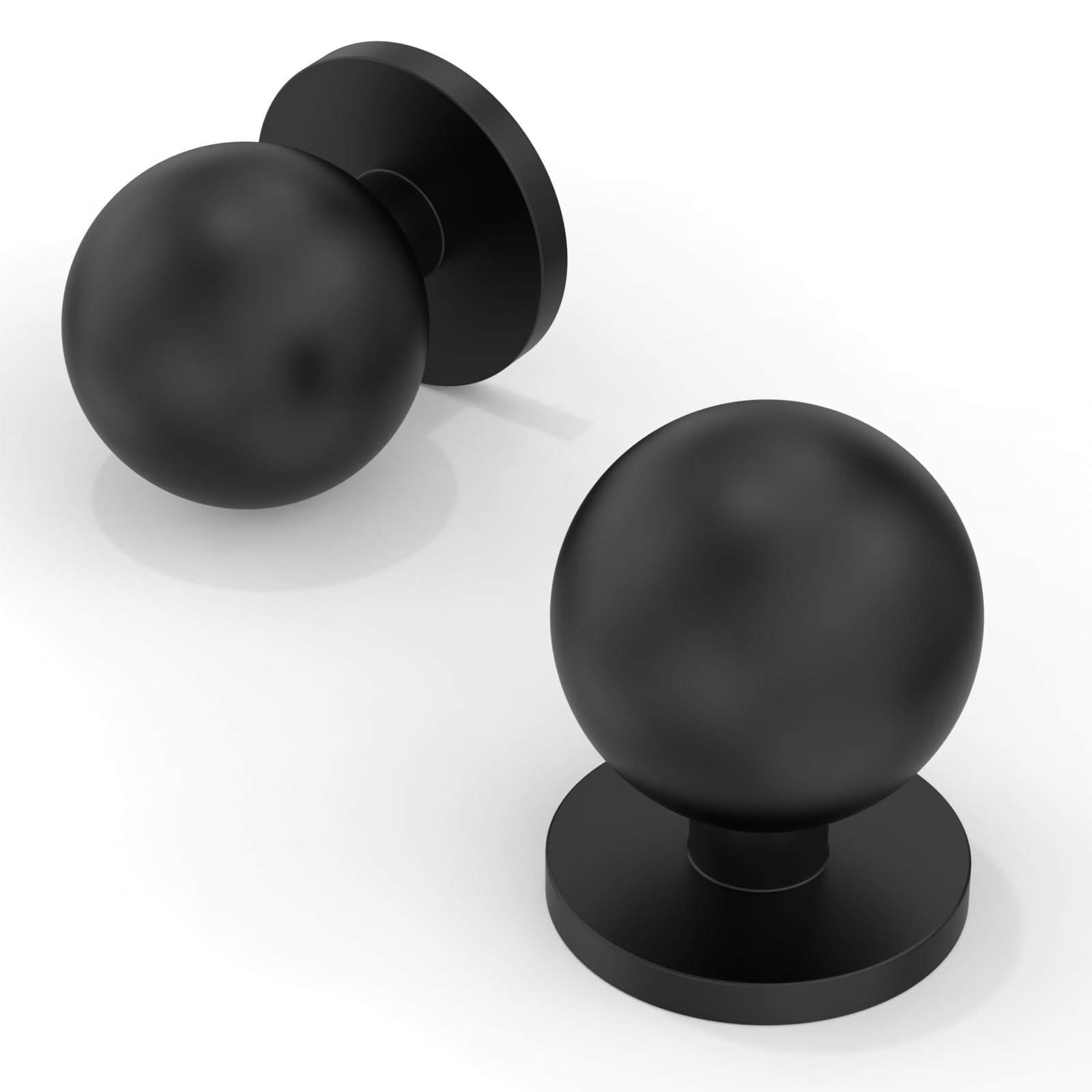Talentedeco 10 Pack Matte Black Kitchen Cabinet Knobs Cabinet Pulls Drawer Knobs
