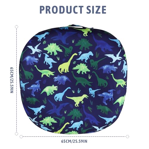 Image of TANOFAR Newborn Lounger Cover, Baby Pillow Covers for Girls Boys, Removable Infant Lounger, Breathable, Comfortable, Dinosaurs