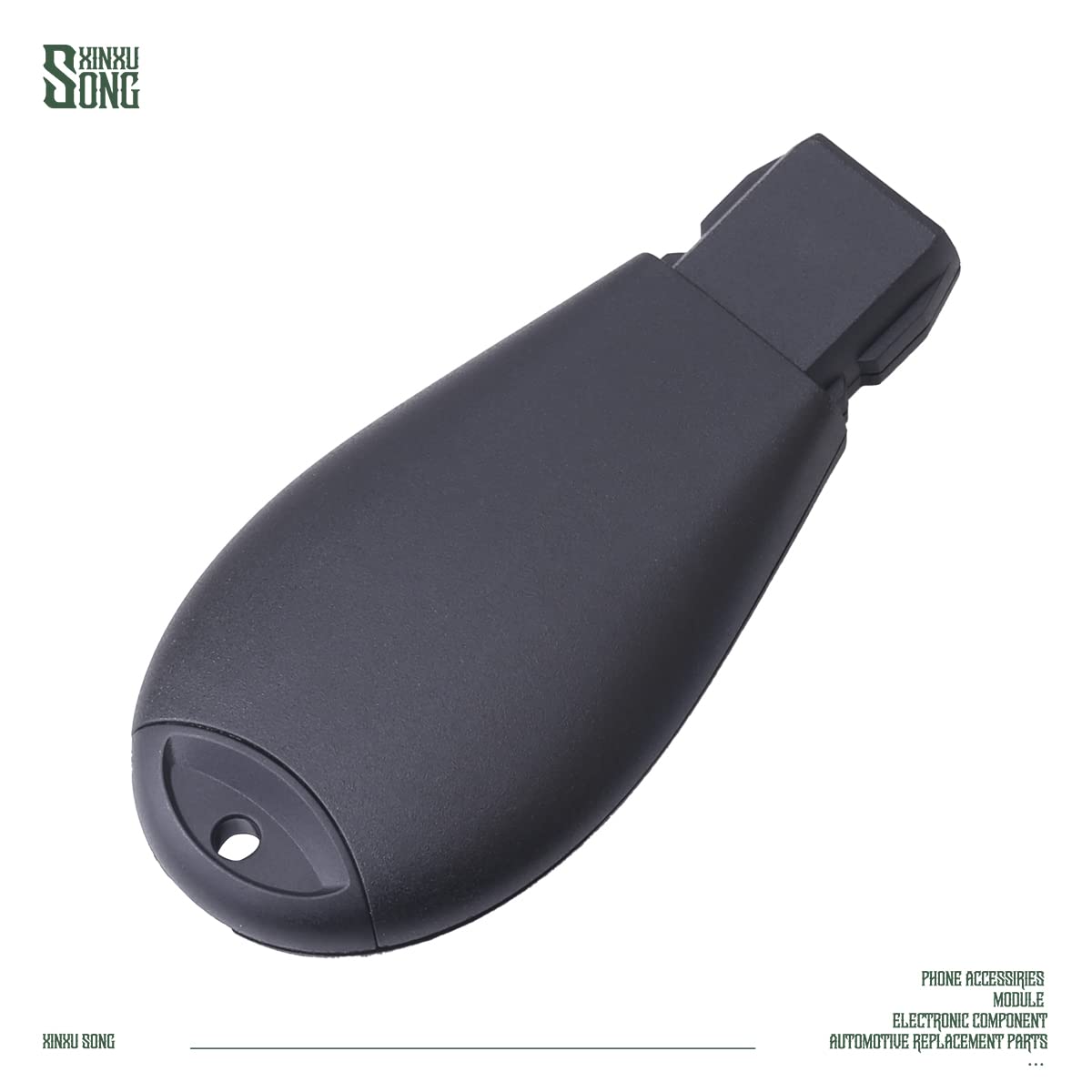 Unifizz Replacement Keyless Entry Remote Car Key Fob 4 Buttons For Jeep Cherokee 2014-2022 With Door Key 4A Chip Black 433MHz GQ4-54T - View #10