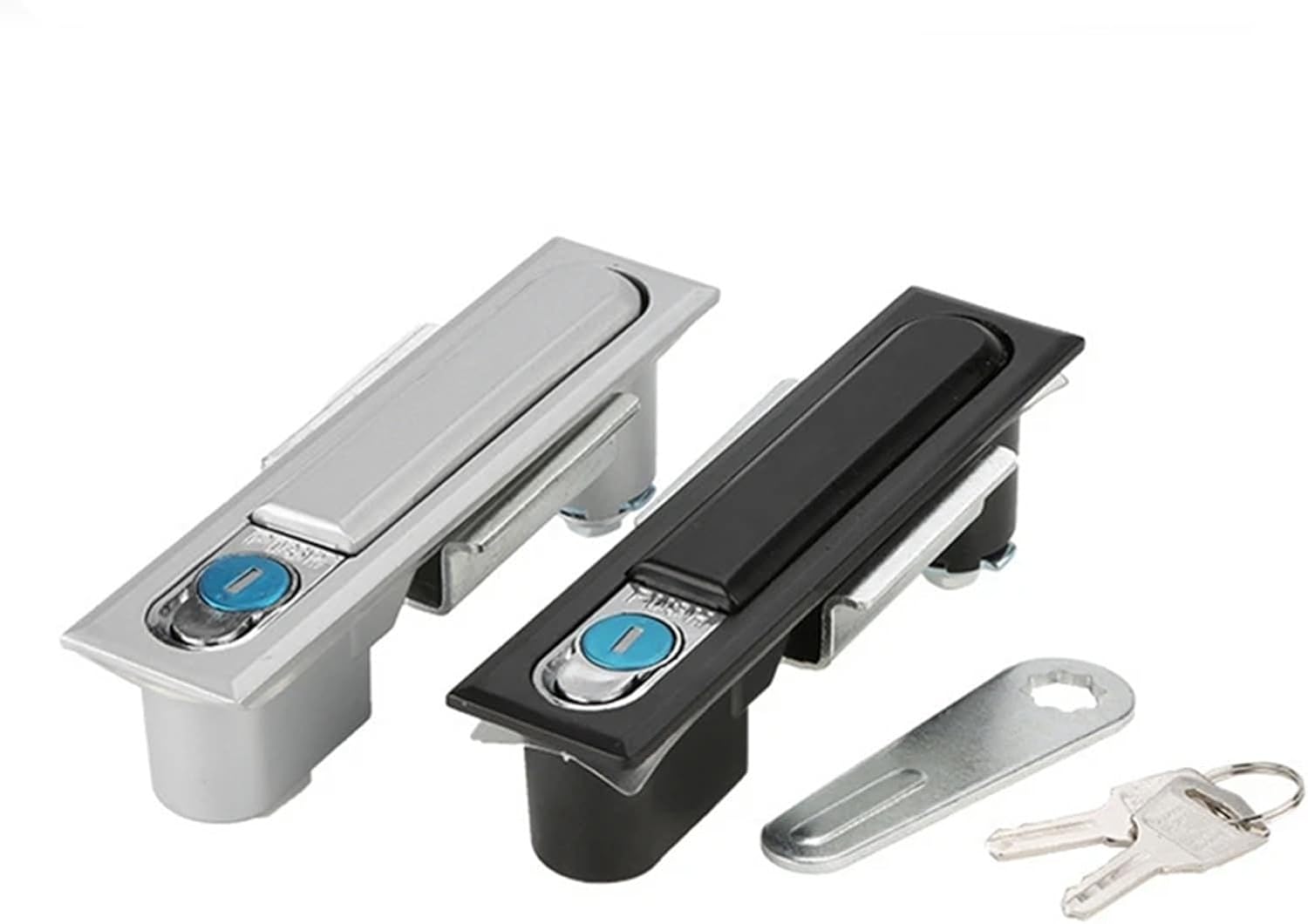 Zinc Alloy Plane Locks Switch Control 2Pcs(2pcs-Black-Zinc)