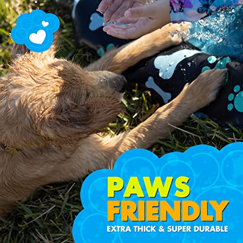 Image of SplashEZ Non Slip Splash Pad for Kids & Dogs, 69'' Extra Large Splash Pad Sprinkler for Kids, Dog Water Summer Toys - Great Outdoor Toys for Toddlers 1-3 & Children Ages 4-8, Baby Pool for Backyard