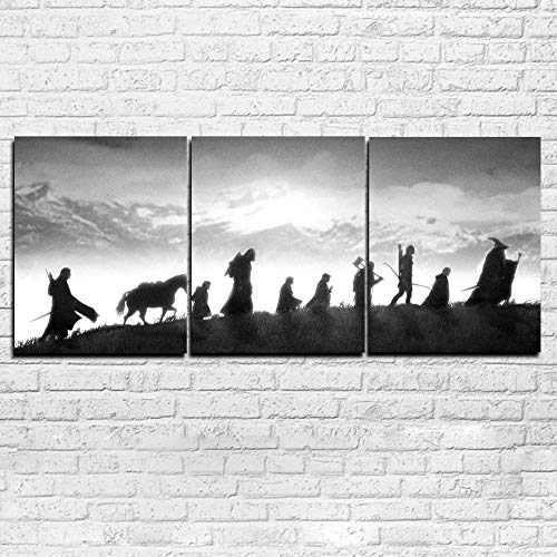 Tableau sur toile Guerre en 3 pièces - Peinture HD pour salon