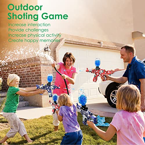 Uqhh Gel Ball Blaster For Orbeez, 180 Fps Splatter Ball Gun With 40000 Gel Balls, Automatic Electric Splat Orby Gun,Shooting Team Game Cool Toys #TOP3