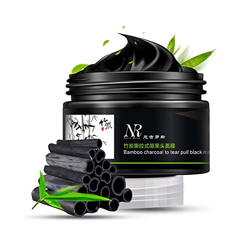 Bamboo Charcoal Deep Clean Mask Remove Peel Off Anti Face Mud Mask Deep Cleansing Facial Mask for Face &Nose