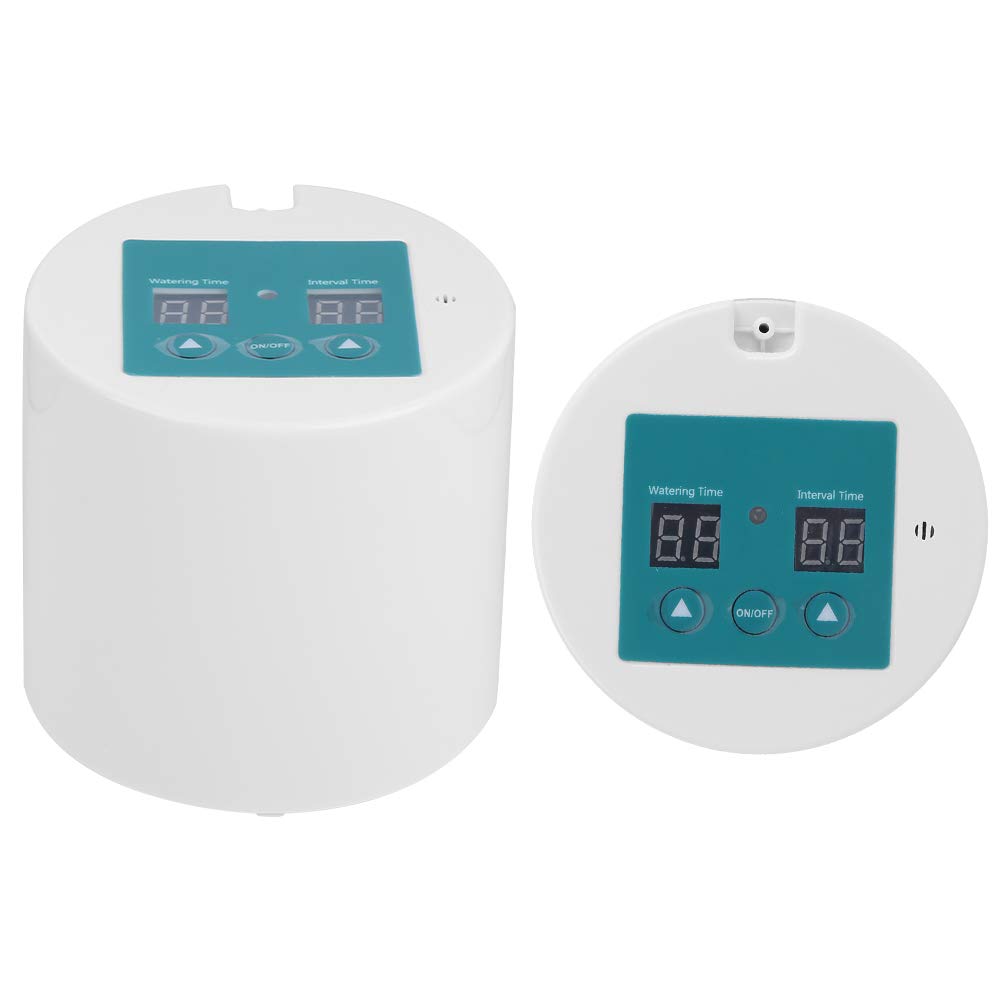 Walfront DIY Micro Drip Irrigation Kit Houseplants Automatic Drip Watering System Timed Water for Indoor House Plant