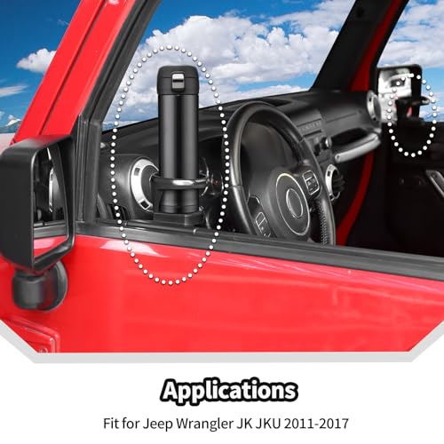 Portavasos para puerta Jeep Wrangler JK 2011-2017 miniatura 2