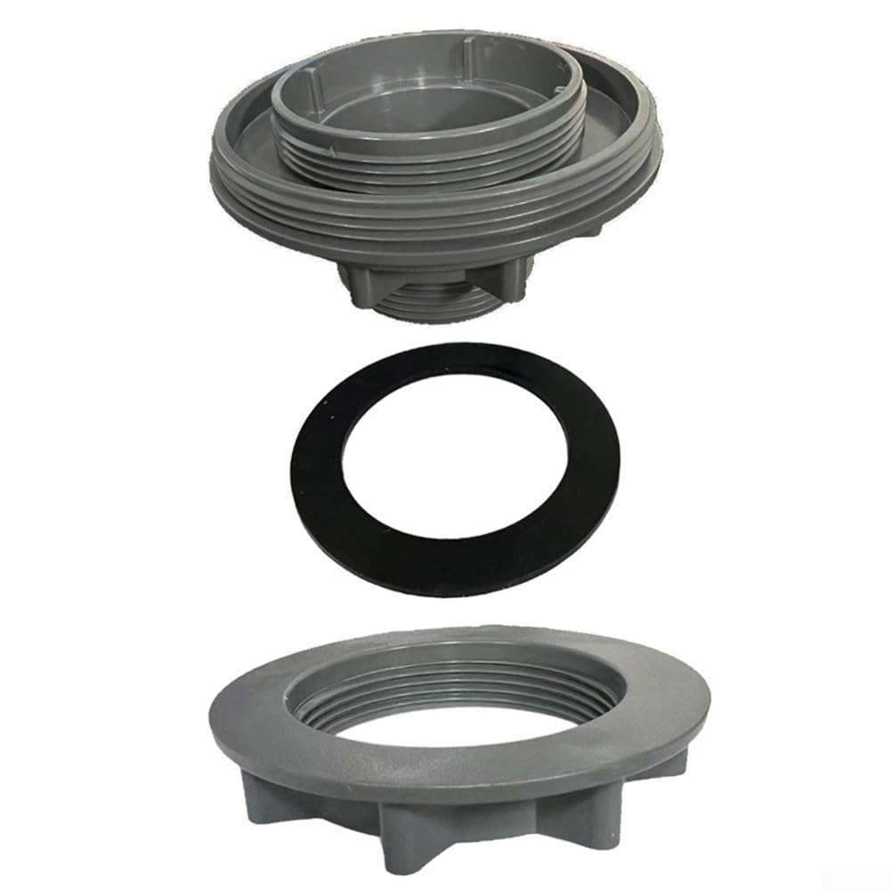 Kit De Raccordement Fileté Pour Piscine Intex | Connecteur + Écrou + Rondelle | Compatible 10744, 10256 - 9