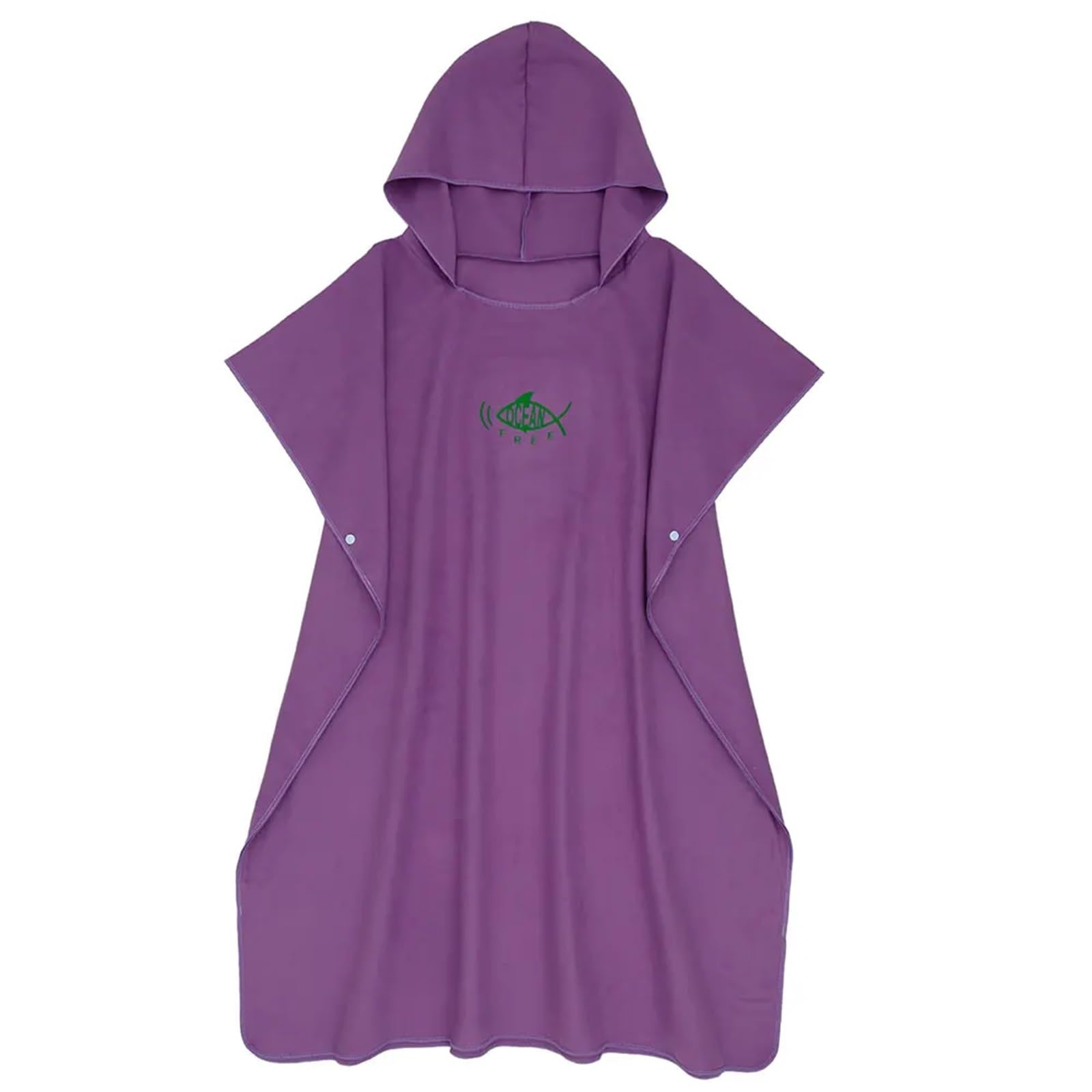 Surf-Poncho, Wickeltuch, schnelltrocknend, Bademantel, Kapuze, Mikrofaser, Stranddecke, Badetuch, Schwimmanzug for Erwachsene zum Baden, Schwimmen