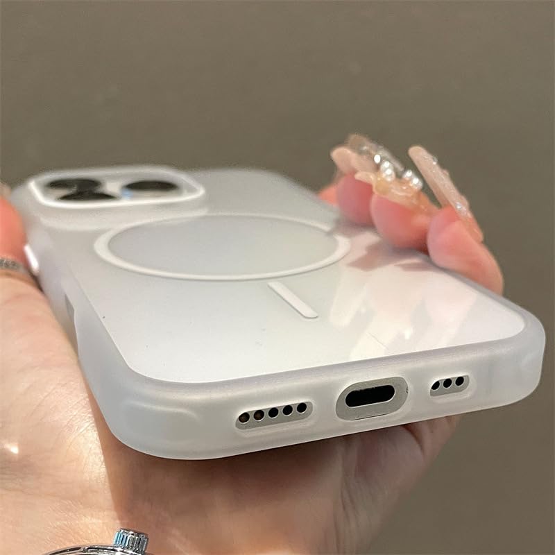 Amazon.co.jp: iPhone 16 Pro Max 用 ケース Magsafe対応 透明 黄変