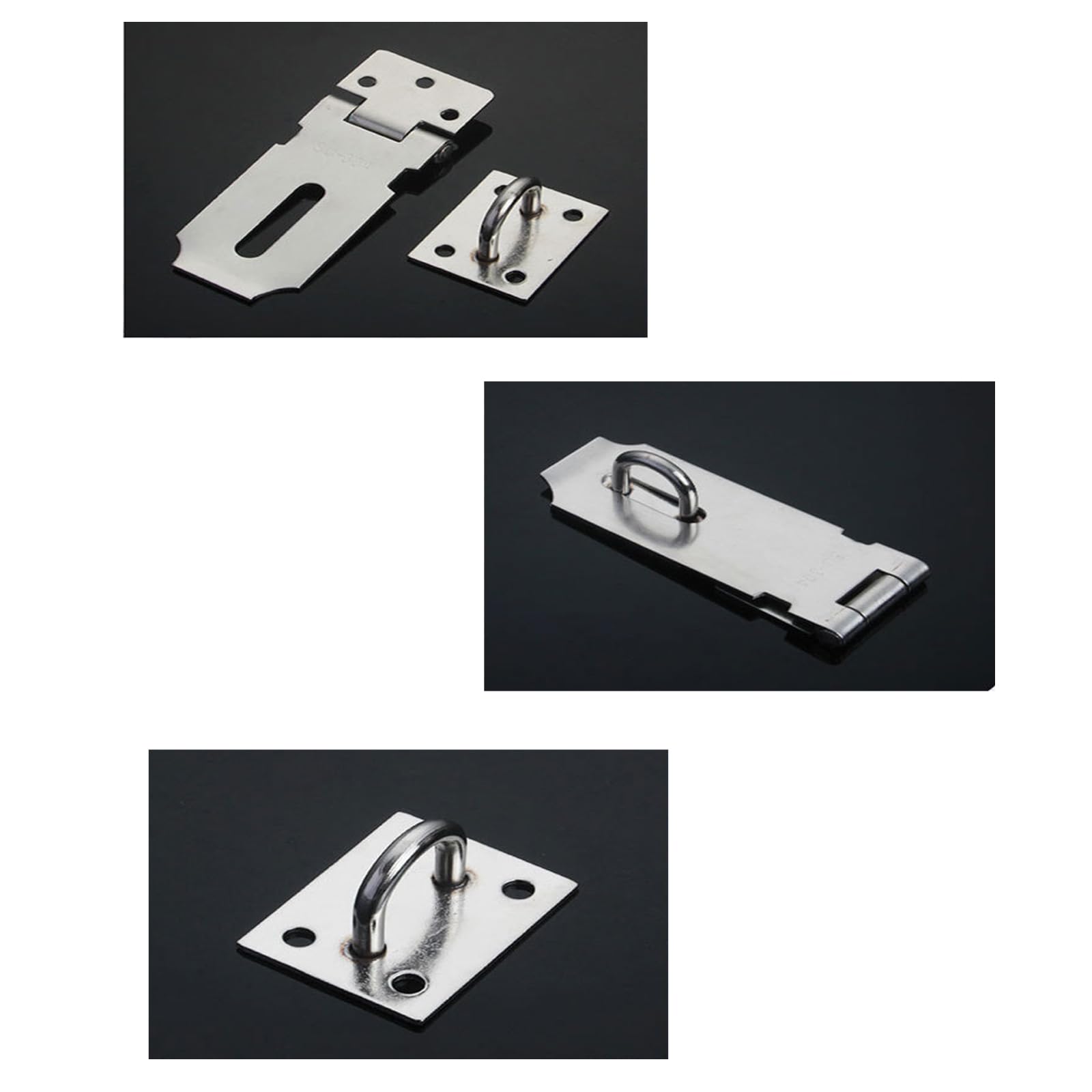 Moraillon De Loquet De Porte En Acier Inox,Moraillon De Cadenas,Loquet