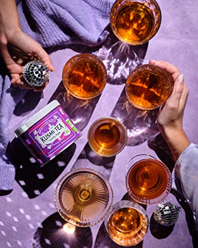 Kusmi Tea - biologische kruidenthee Lovely Night - melange van planten en specerijen met de smaak van peer… - Afbeelding 4