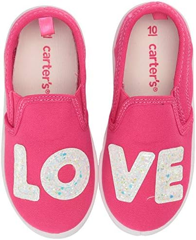 Carter's Girl's Tween10 Slip-on Shoe, Pink, 5 M US Toddler | Image 5
