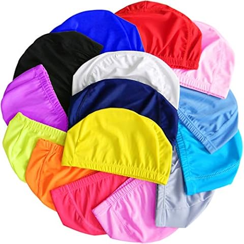 MAYIWO Pure Color Swimming Caps Cover
