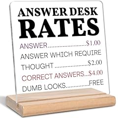 Answer Desk Rates