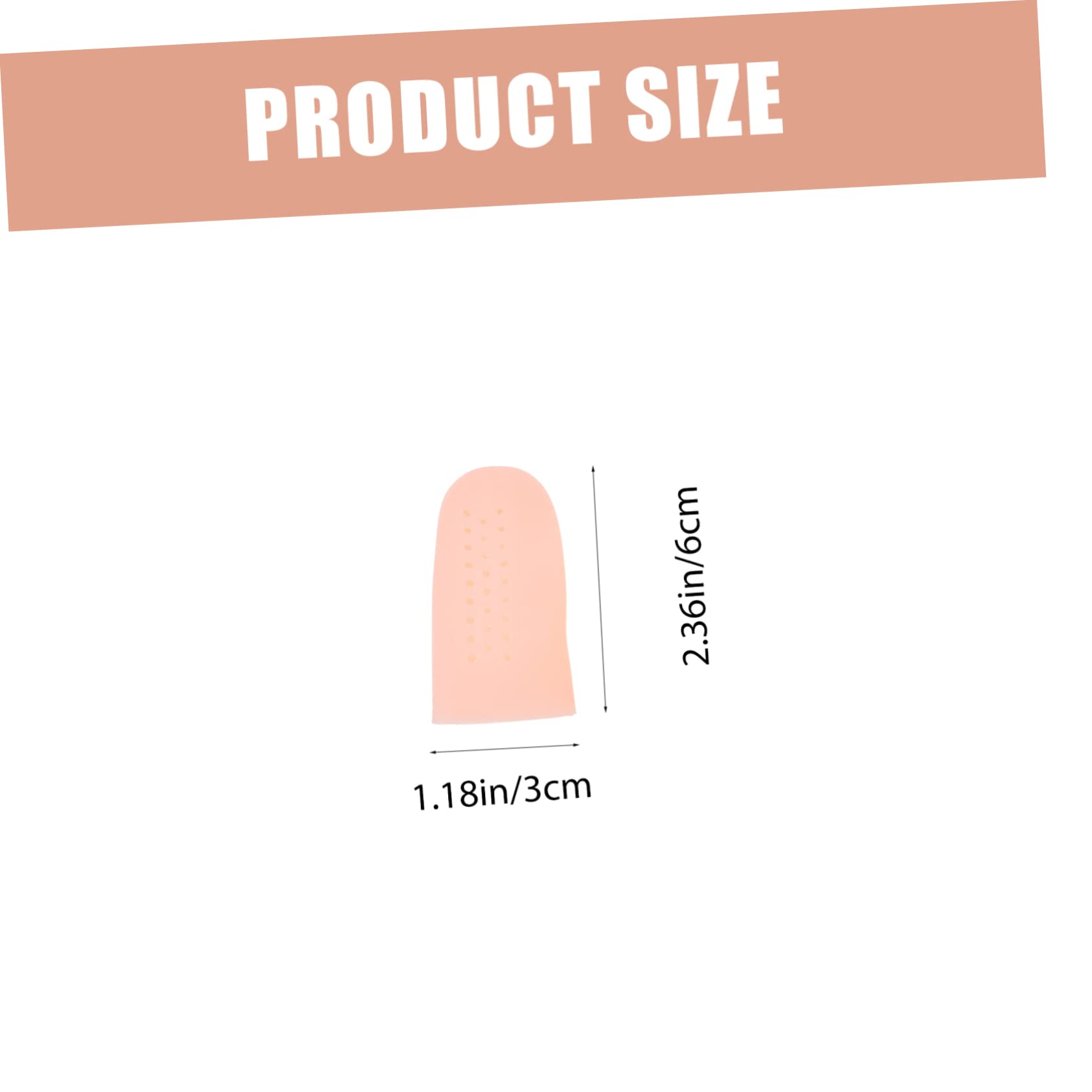 GOOHOCHY 8 Pairs Thumb Toe Separators Gel Protectors for Hallux Relief Comfortable Foot Device for Men and Women Suitable for Everyday Use