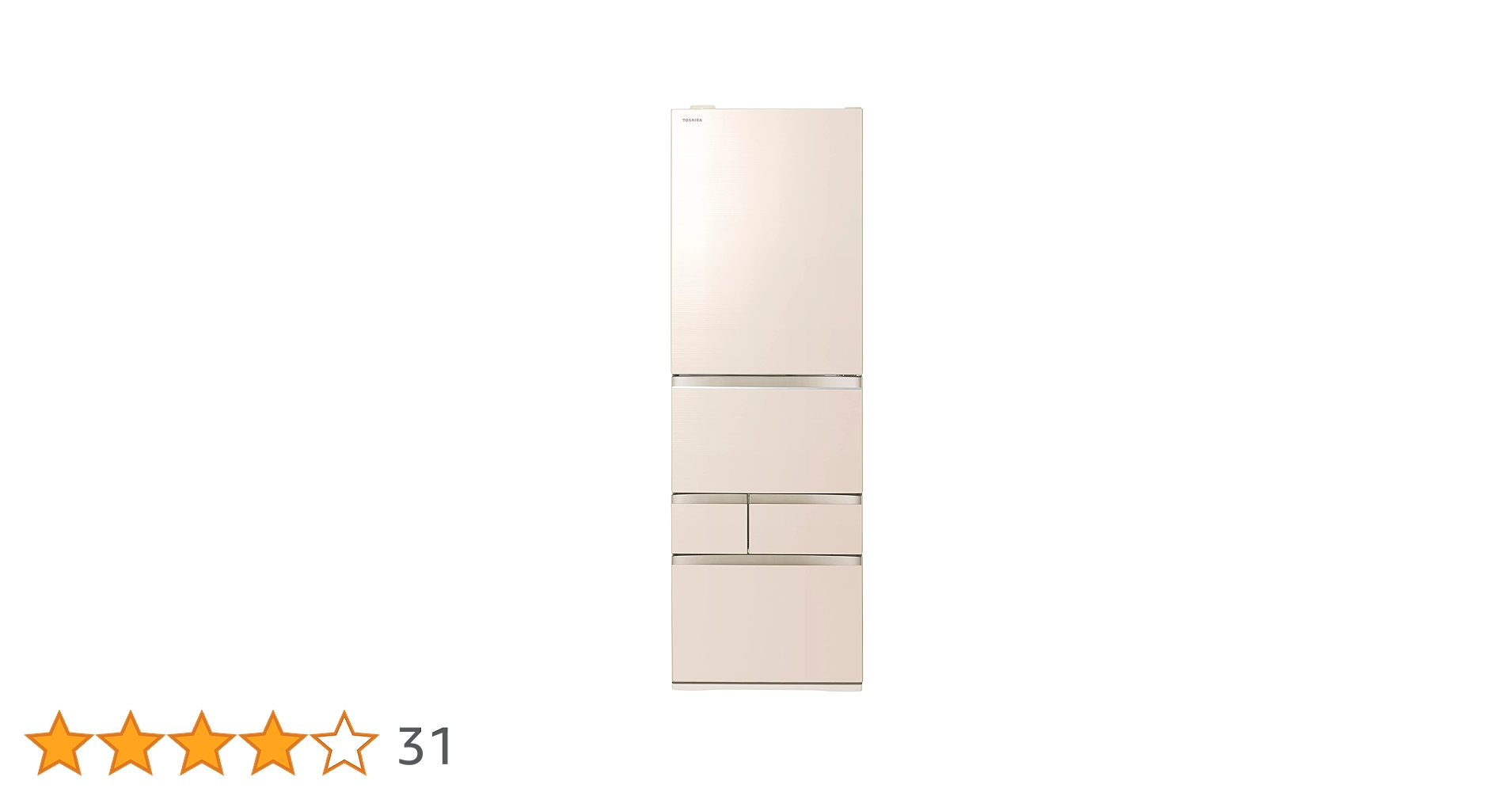 Amazon | 東芝 冷蔵庫 幅60.0㎝ 501L 右開き GR-U500GZ(UC) グレイン