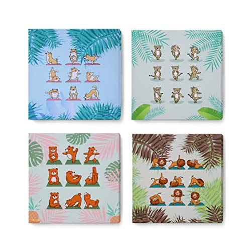 Wall Decor for Bedroom Bathroom Modern Wall Decorations Canvas Wall Art Cute Animals