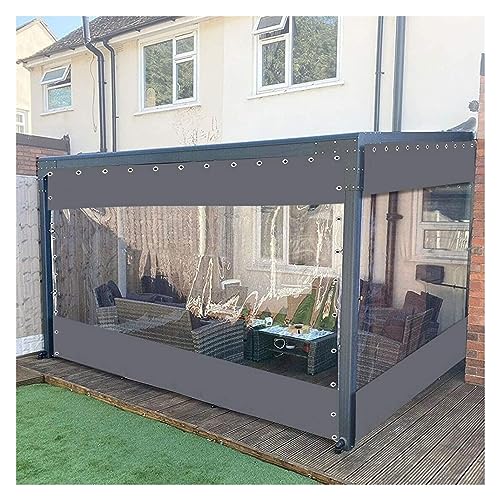 Bâche imperméable en PVC 0.35mm robuste pour protection de terrasse