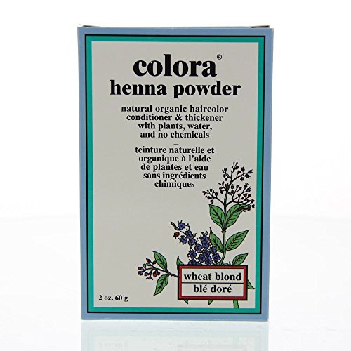 Colora Henna Polvo Natural Orgánico Rubio Trigo - 2 oz. miniatura 1
