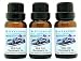 Black Ice 3 Bottles 1/2 Fl Oz Each (15ml) Premium Grade Scented Fragrance Oil By Crazy Candles (New car smell and musk)