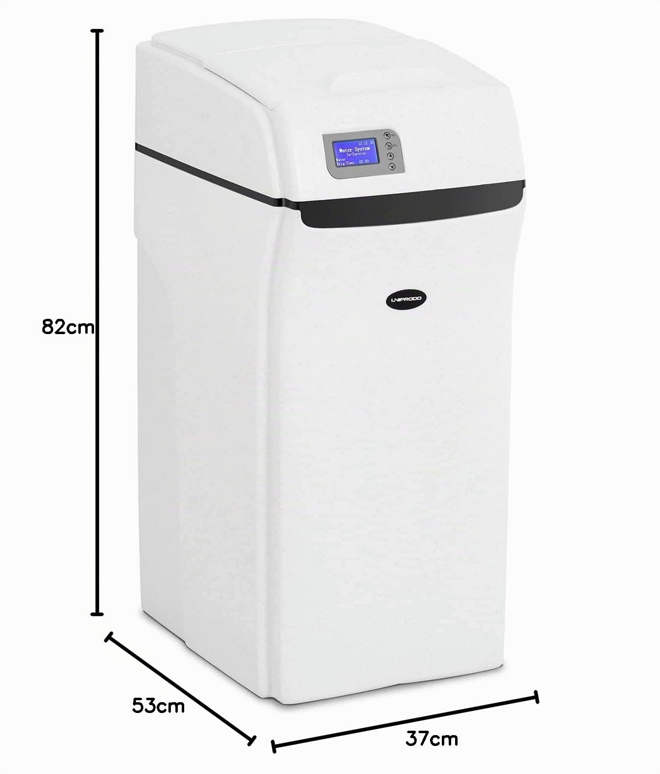 Addolcitore Acqua Decalcificatore per Acqua UNI_WATERSOFTENER_3500 (8-20 persone, 30 L, 2,1-4,0 m3/h)