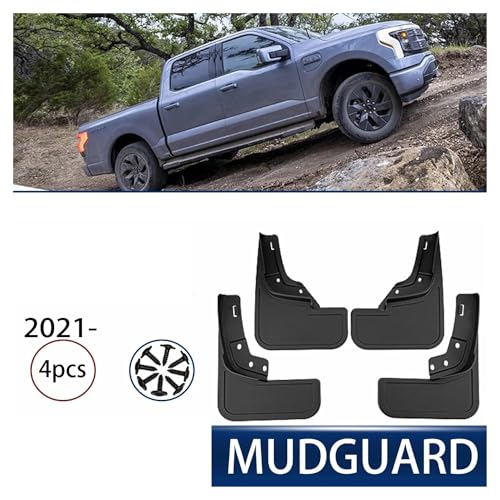 Garde-boue ailes Ford F-150 Lightning bavettes arrière 2021