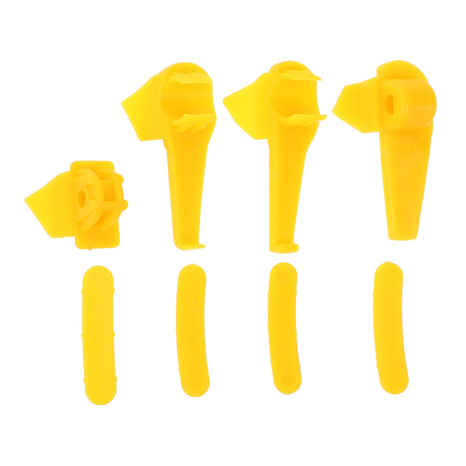 Alipis 4 Pack Tire Machine Wheel Pads Wheel Rim Edge Protector Machine Guard Inserts for Car Tire Demounting Tool Protection Gasket