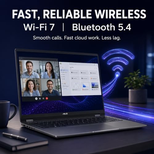 Image of ASUS Vivobook 16 Flip, 16 inch 2-in-1 Laptop, Ultra 7 258V, 32GB DDR5, 1TB SSD