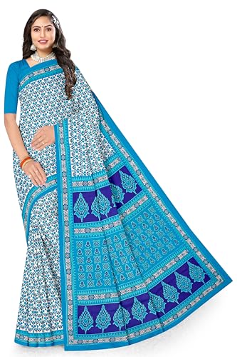 Image of TAMAIRA FASHION Mulmul Pure Cotton Saree For Woman |Office Wear Daily Wear Sarees For Women Without Blouse Piece(Available in 19 Colours)