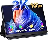 【Visualización sin demora】：Este pantalla ordenador tiene un "tiempo de respuesta de 3 ms", alta resolución de 2560x1600, brillo de 500 cd/㎡, lo que hace que la imagen sea más clara y el video más suave cuando se trabaja o se ve una película.