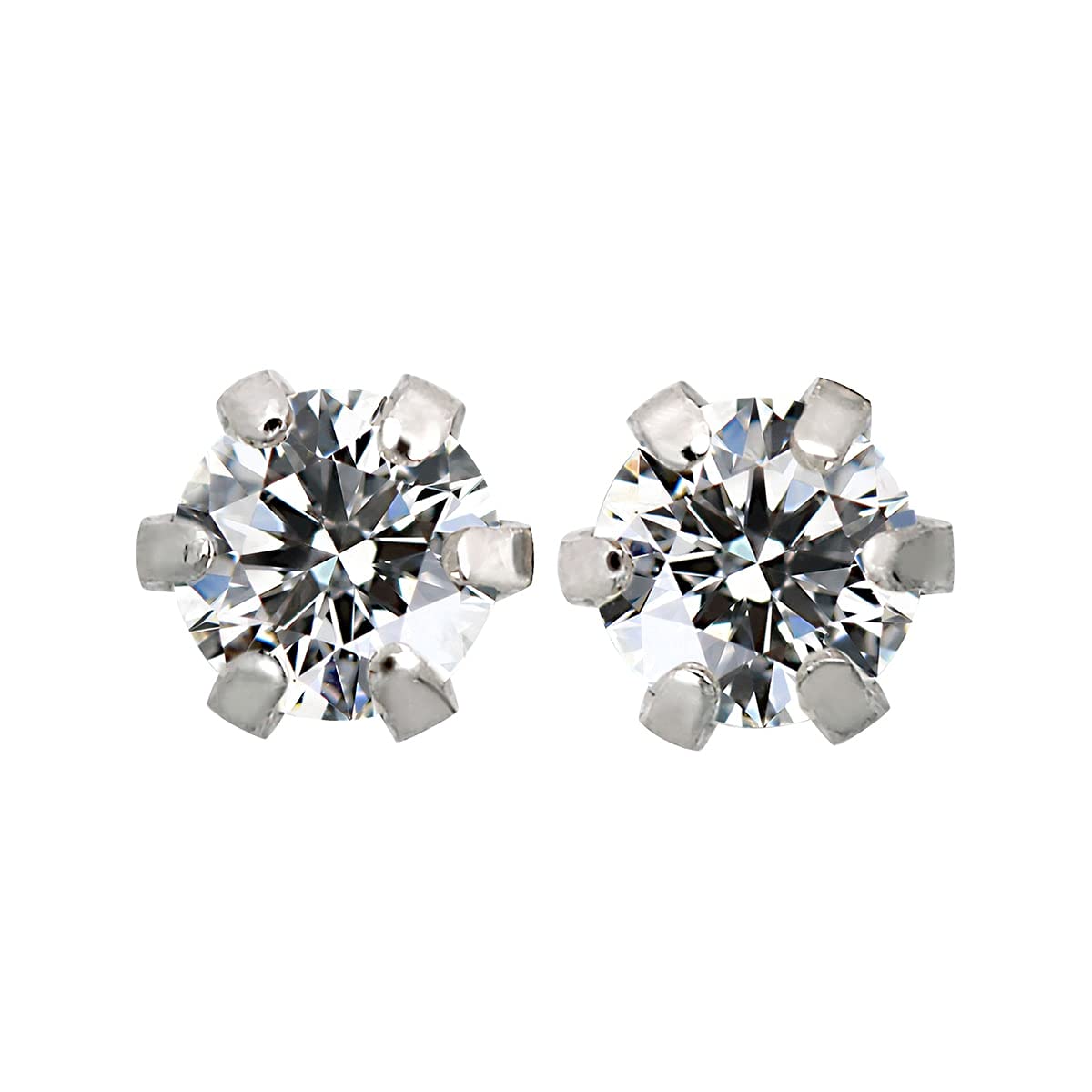 Amazon | [cococaru(ココカル)] ダイヤモンド 0.05ct プラチナ Pt900 