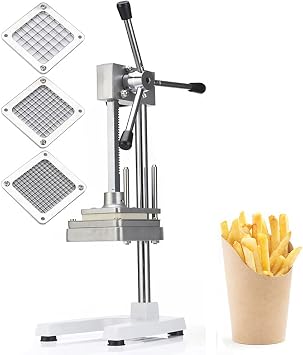 Vertical Manual French Fries Cutting Machine Potato Chip Slicers With 3 Blades Vegetable Fruit Slicer Cutter Kitchen Tools