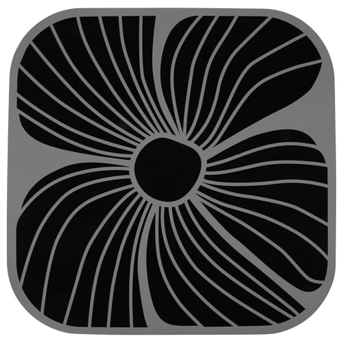 YUSMOO Cat Water Fountain Silicone Mat - Food-Grade Non-Slip Base, Splash-Proof Pad for Pet Water Dispensers, Waterproof & Easy to Clean (Fits Most Pet Fountains)