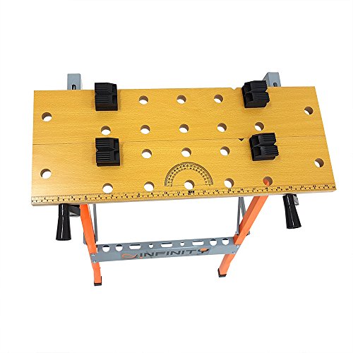 Bancada para trabalho dobrável e portátil