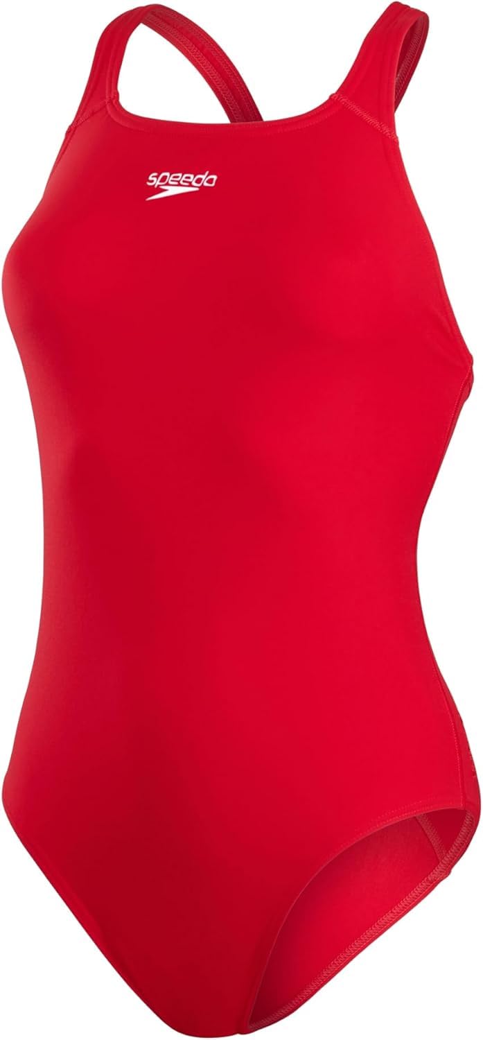 Speedo Damen Eco Endurance+ Medalist Badeanzug | Athletische Passform | Klassisches Design | Recyclingmaterial | Chlorbeständig | Besonders flexibel