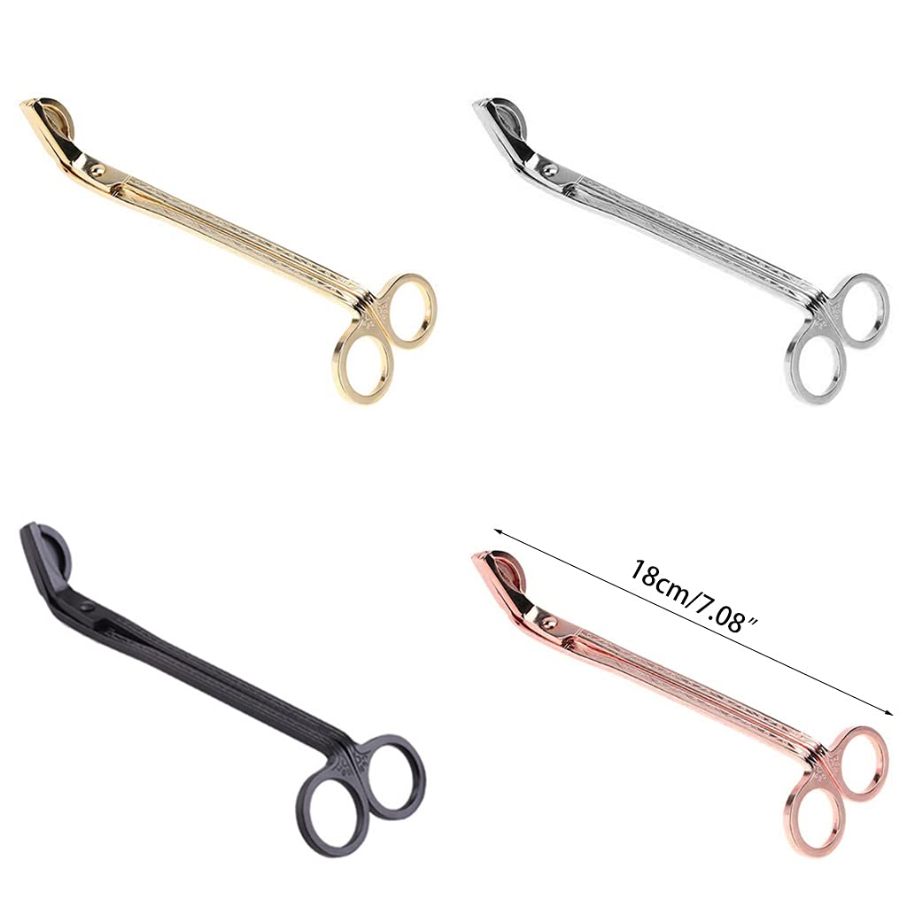 Zkbszn Wick Trimmer Stainless Steel Cutter Oil Lamp Trim Scissors Extinguisher Tool Accessories