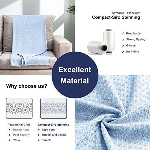 Laghcat Cooling Blankets, Summer Bamboo Blankets For Hot Sleeper Night Sweat, Thin Blanket Cold Cool Lightweight Cooling Blanket For Couch Bed, Blanket Cozy Soft For All Season Use #TOP3