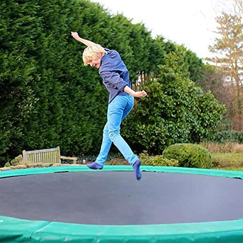 10ft Trampoline Replacement Mat with 60 Buckles & Spring Puller Tool - Durable Jumping Pad Compatible with Round Trampolines for Enhanced Safety & Perfect Bounce