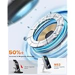 3 in 1 Charging Station Compatible with Magsafe Charger Wireless Charger Stand for iPhone 16 15 14 13 12 Series Wireless Charging Station for AirPods Wireless Charging Stand for iWatch Series - Image 2